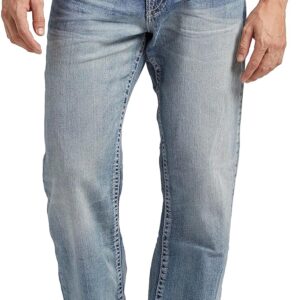 Silver Jeans Co. Men's Gordie Relaxed Fit Straight Leg Jeans
