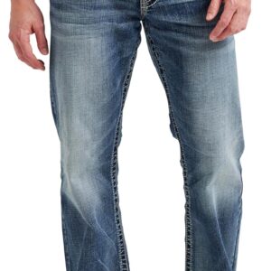 Silver Jeans Co. Men's Zac Relaxed Fit Straight Leg Jeans