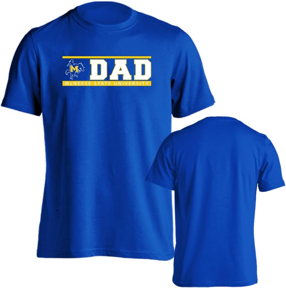 Sport Your Gear Officially Licensed NCAA Dad T-Shirt Game Day Tee Spirit Wear Proud Fan Gear Apparel - Image 61