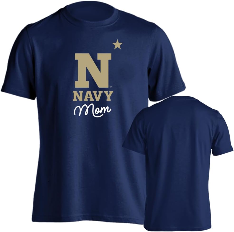 Sport Your Gear Officially Licensed NCAA Mom T-Shirt Game Day Tee Spirit Wear Proud Fan Gear Apparel - Image 76