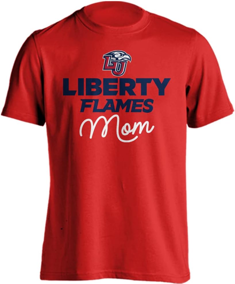 Sport Your Gear Officially Licensed NCAA Mom T-Shirt Game Day Tee Spirit Wear Proud Fan Gear Apparel