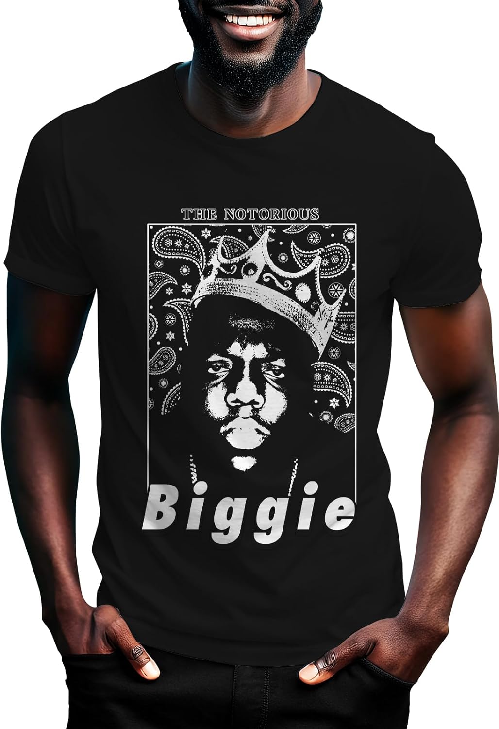 Swag Point Men\u2019s Graphic T Shirts \u2013 100% Cotton Casual Streetwear Hipster Hip Hop Tshirts Short Sleeve Print Tops - Image 9