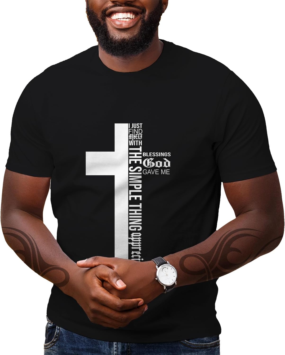 Swag Point Men\u2019s Graphic T Shirts \u2013 100% Cotton Casual Streetwear Hipster Hip Hop Tshirts Short Sleeve Print Tops - Image 34