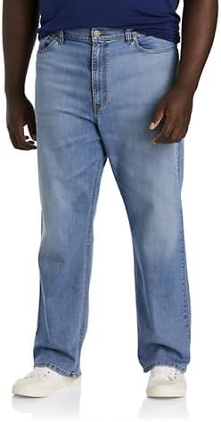 True Nation by DXL Big and Tall Loose Fit Jeans
