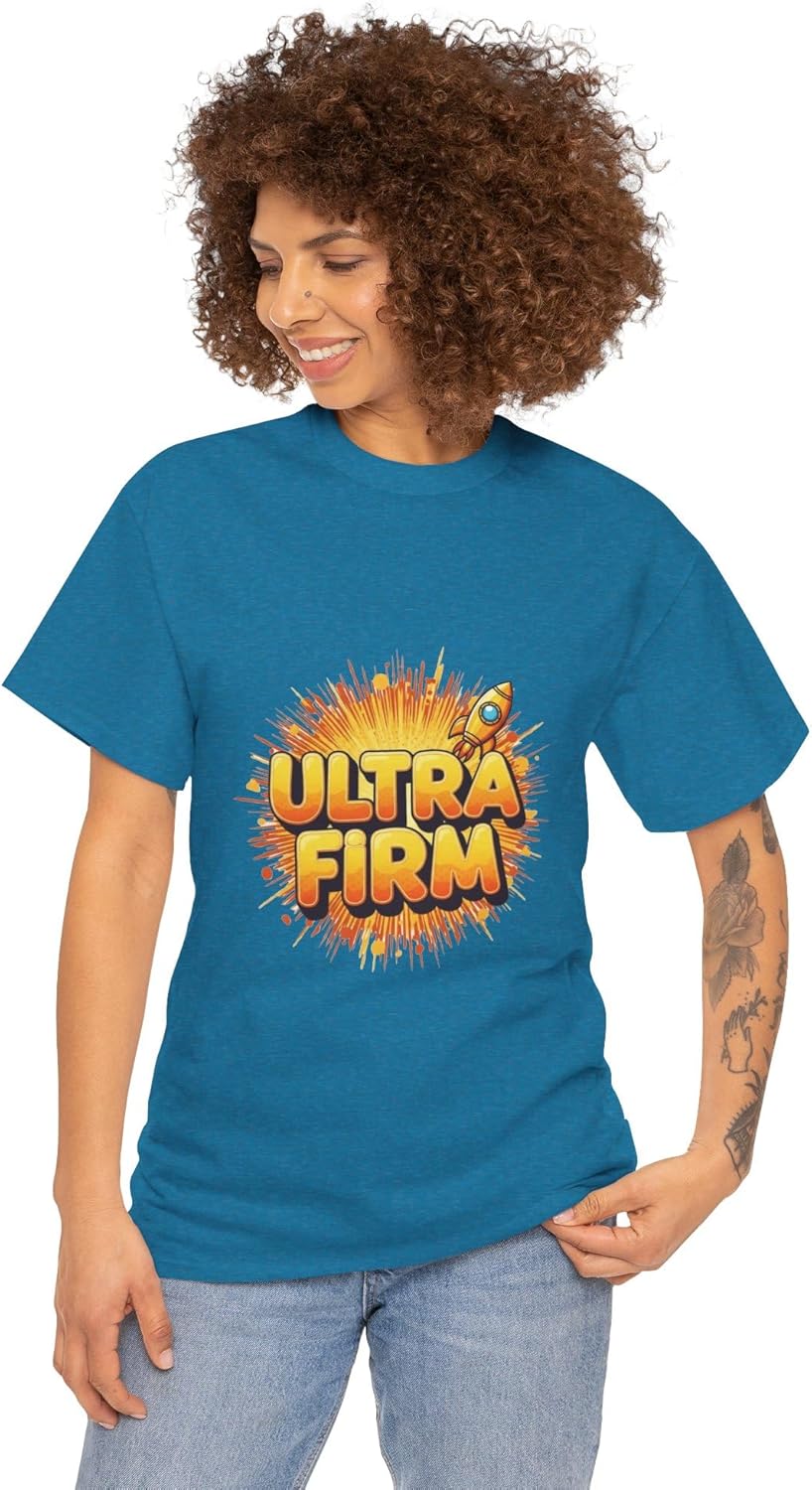 Unisex Cool Graphic Tees Ultra Firm Print Cotton T Shirts Casual Short Sleeve Crewneck Novelty Streetwear Tee Summer - Image 6