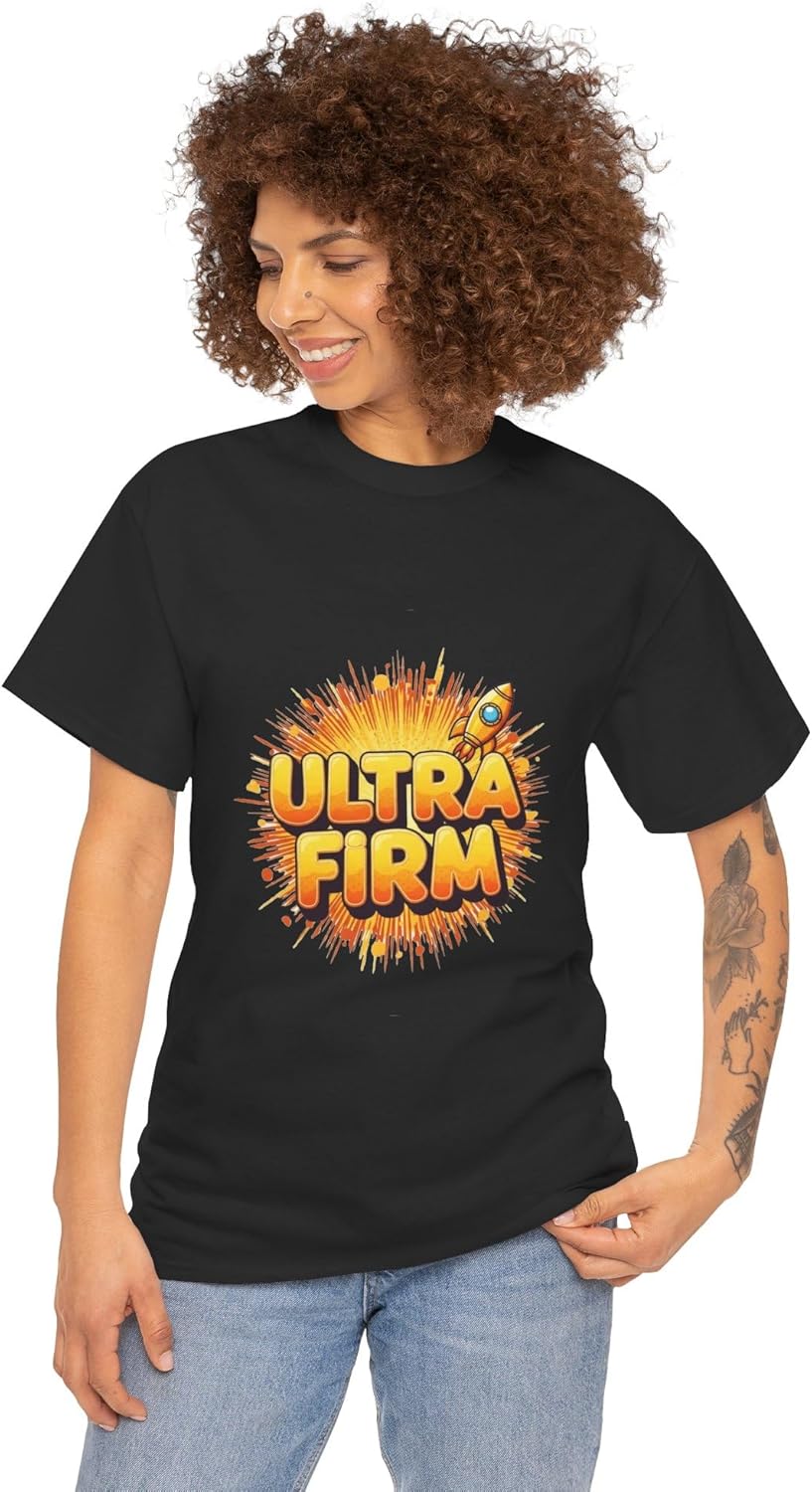 Unisex Cool Graphic Tees Ultra Firm Print Cotton T Shirts Casual Short Sleeve Crewneck Novelty Streetwear Tee Summer - Image 7