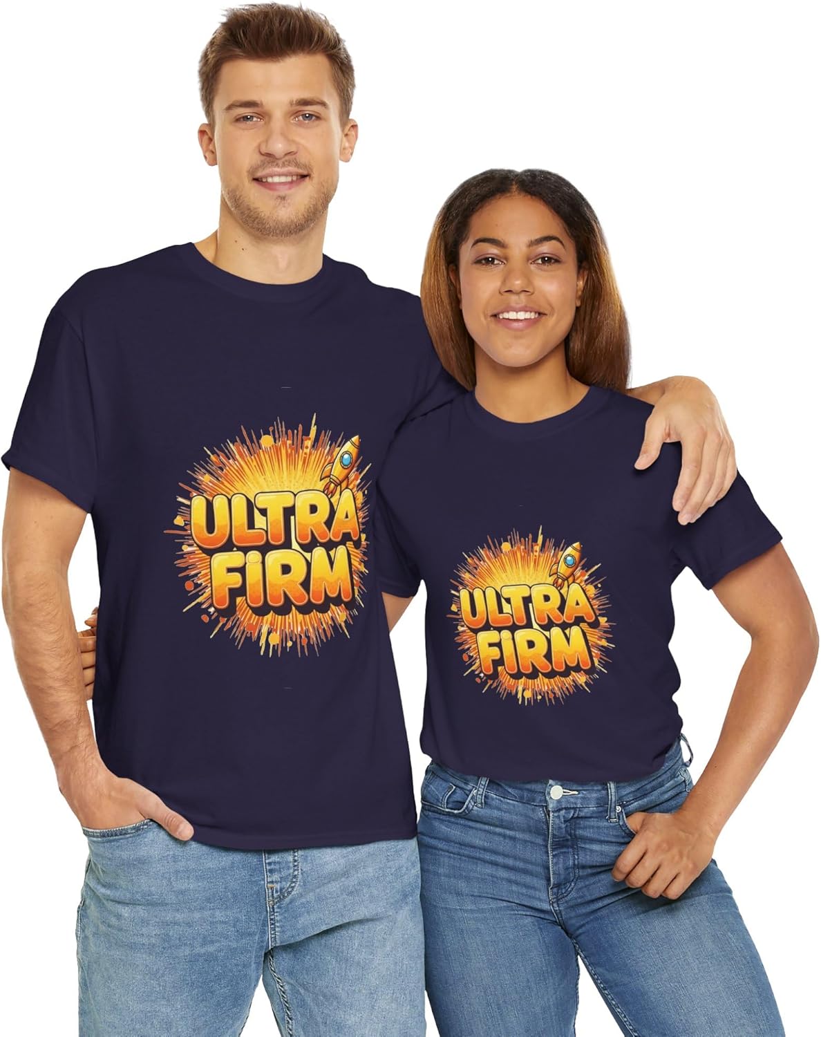 Unisex Cool Graphic Tees Ultra Firm Print Cotton T Shirts Casual Short Sleeve Crewneck Novelty Streetwear Tee Summer - Image 4