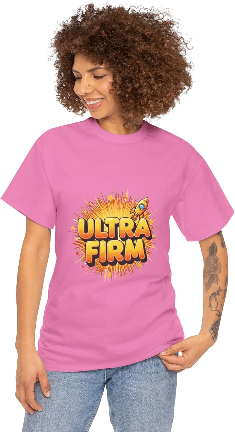 Unisex Cool Graphic Tees Ultra Firm Print Cotton T Shirts Casual Short Sleeve Crewneck Novelty Streetwear Tee Summer - Image 5