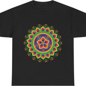 Unisex Graphic Crewneck T-Shirt, Soft, Durable, Cute Front and Artistic Back Print, Multiple Colors, Sizes S-5XL V.5