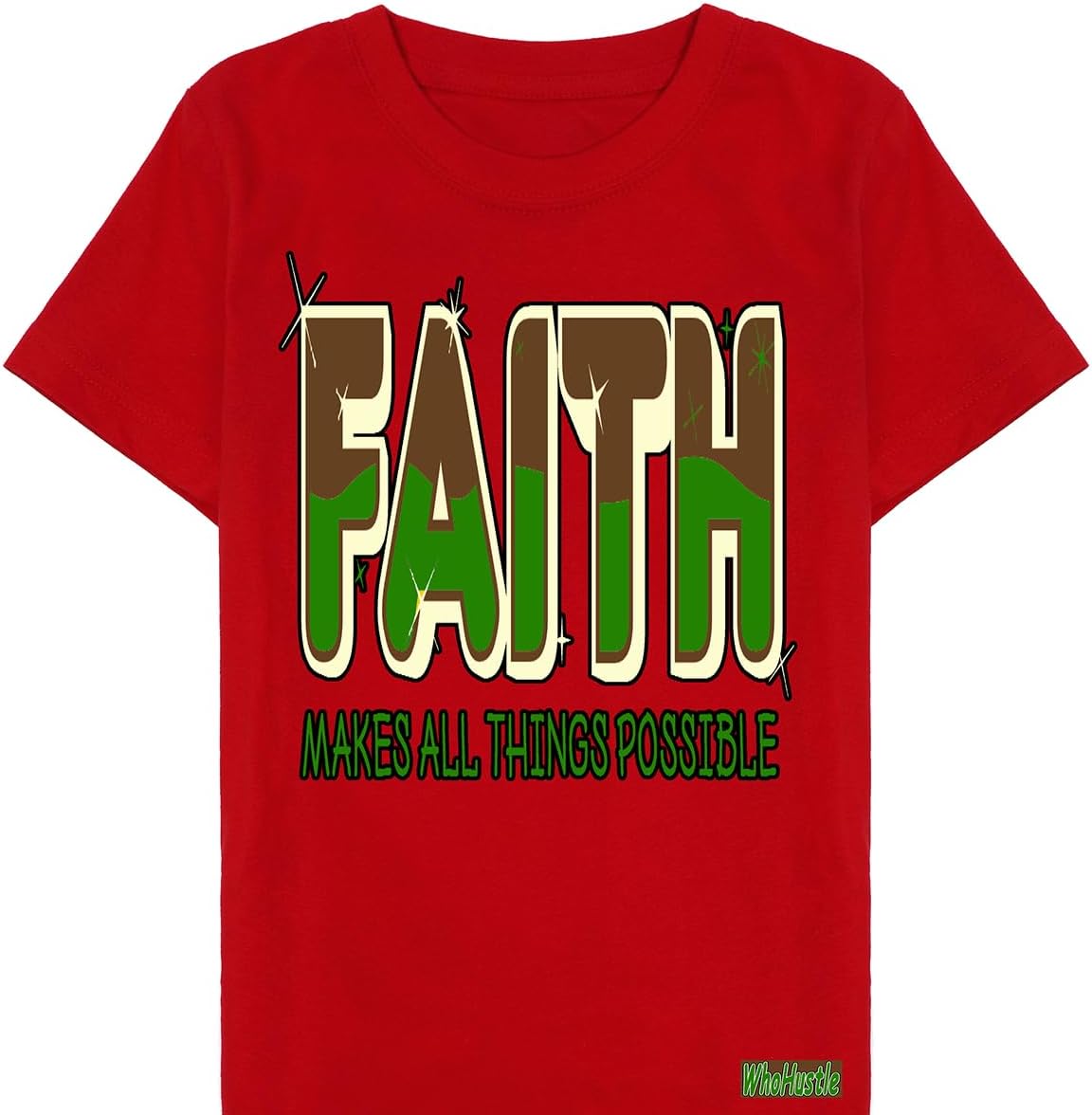 WhoHustle Faith Short-Sleeve - Image 2