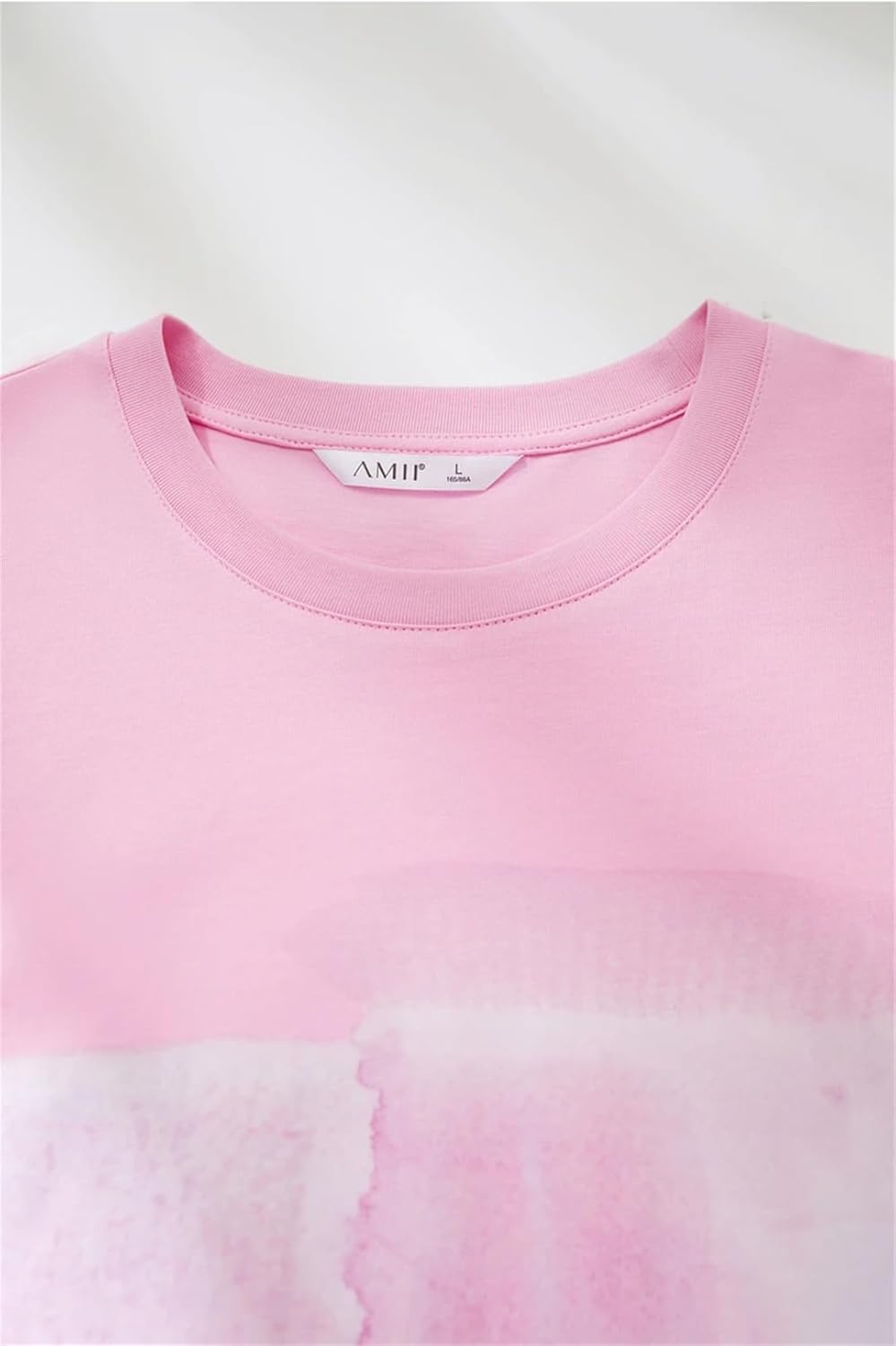 Women T-Shirts Casual Round Neck Printing Cotton Loose Tee Tops Short Sleeves - Image 4