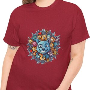 Women's Graphic Tees Printed Cotton T Shirts Casual Short Sleeve Vintage Style Crew Neck Tee Shirt for Women Crew Neck