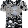 ZUIAI 3D Printed Men's T-Shirt Casual Short Sleeve Personalized Streetwear O-Neck Plus Size Breathable