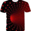 ZUIAI 3D Printed T-Shirt Men Short Sleeve Tops Unisex Clothing Round Neck Casual Tops