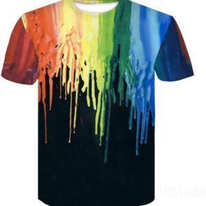 ZUIAI Men's T-Shirts 3D Printing Large Size Street Casual O-Neck Short Sleeve Hip Hop Tops